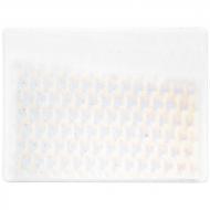 Bullseye Glass 1101-12F Disc. Clear Iridized Patterned listing