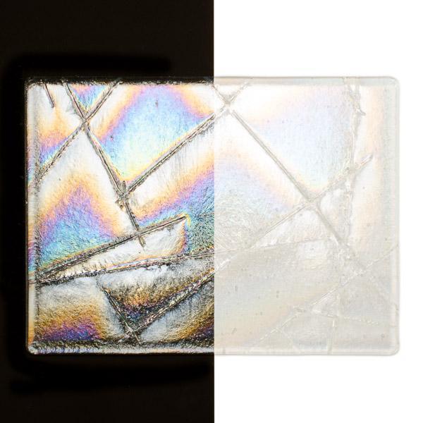 Bullseye Glass 4402-31F Clear Chopstix Irid. Rainbow listing
