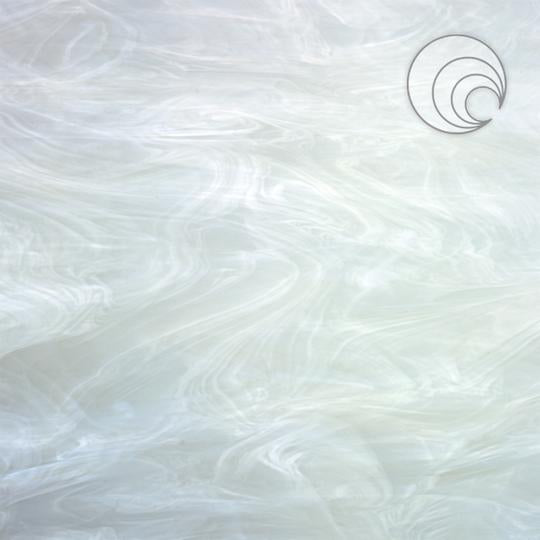 Oceanside Glass 305S-F White/Clear Smooth Fusible listing