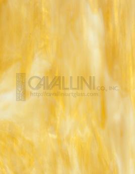 Wissmach Glass 317D Amber/White Translucent listing