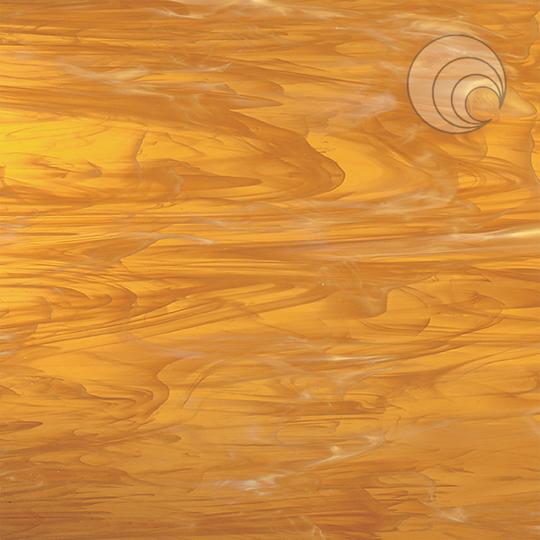 Oceanside Glass 319-1S-F Light Amber/White Wispy listing
