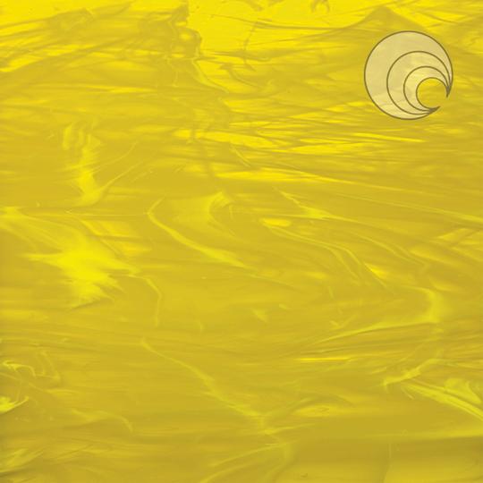 Oceanside Glass 369-1S-F Yellow.White Wispy listing