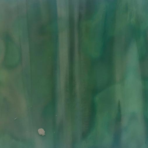 Bullseye Glass 6345-00N Light Celery & Olive Green with Turquoise Streak Mottle DISC listing