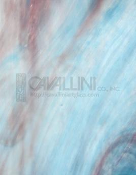 Wissmach Glass VM85 Sky Blue/Purple/White Mottle listing