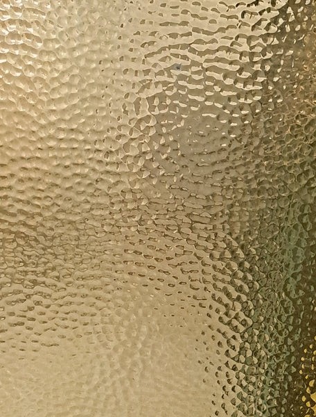 Wissmach Glass 0002 DR H 32x42 Cathedral Light Amber Hammered full stock sheet