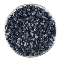 Bullseye Frit 1140 03 Aventurine Blue Transparent Course 1 LB Jar Fusible Bullseye Frit