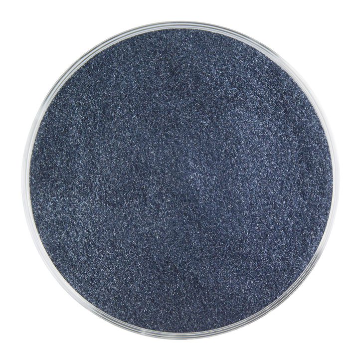 Bullseye Frit 1140 08 Aventurine Blue Transparent Powder 1 LB Jar Fusible Bullseye Frit