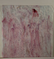 Youghiogheny Glass 1077 RG 12x12 White Opal /Gold Pink/ Bubblegum Pink sixth stock sheet BIN A31