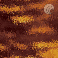 Oceanside Glass 111RR-F 24x48 Dark Amber Rough Rolled full stock sheet