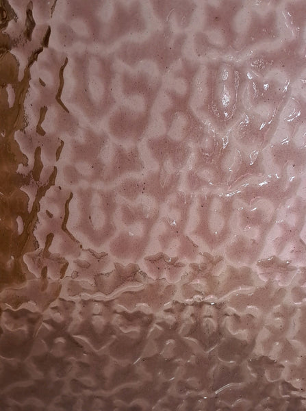 Wissmach Glass 135 Flemish 32x21 Cathedral Medium Light Red Violet half stock sheet