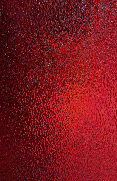 Wissmach Glass 18 G 32x21 Cathedral Red Granite half stock sheet