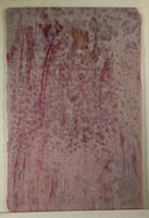Youghiogheny Glass 3007 RG 12x12 Lavender / Gold Pink sixth stock sheet BIN A31