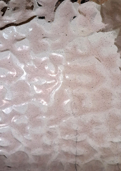 Wissmach Glass 418 Flemish 32x21 Cathedral Light Red Violet half stock sheet