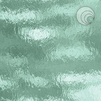 Oceanside Glass 528-1RR-F 12x24 Sea Green Rough Rolled quarter stock sheet