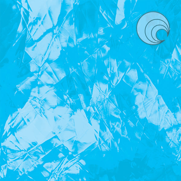 Oceanside Glass 533-1A-F 12x24 Sky Blue Artique quarter stock sheet