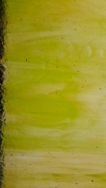 Wissmach Glass 55 LL 32x42 Translucent Green Amber Clear Mix full stock sheet
