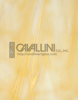 Wissmach Glass 58D 18x32 Amber/White Opal sheet