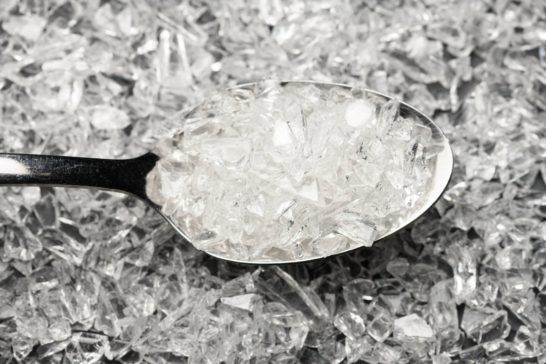 Wissmach Frit 96-01 Crystal Translucent Coarse 4lb Coefficient 96 For Fusing