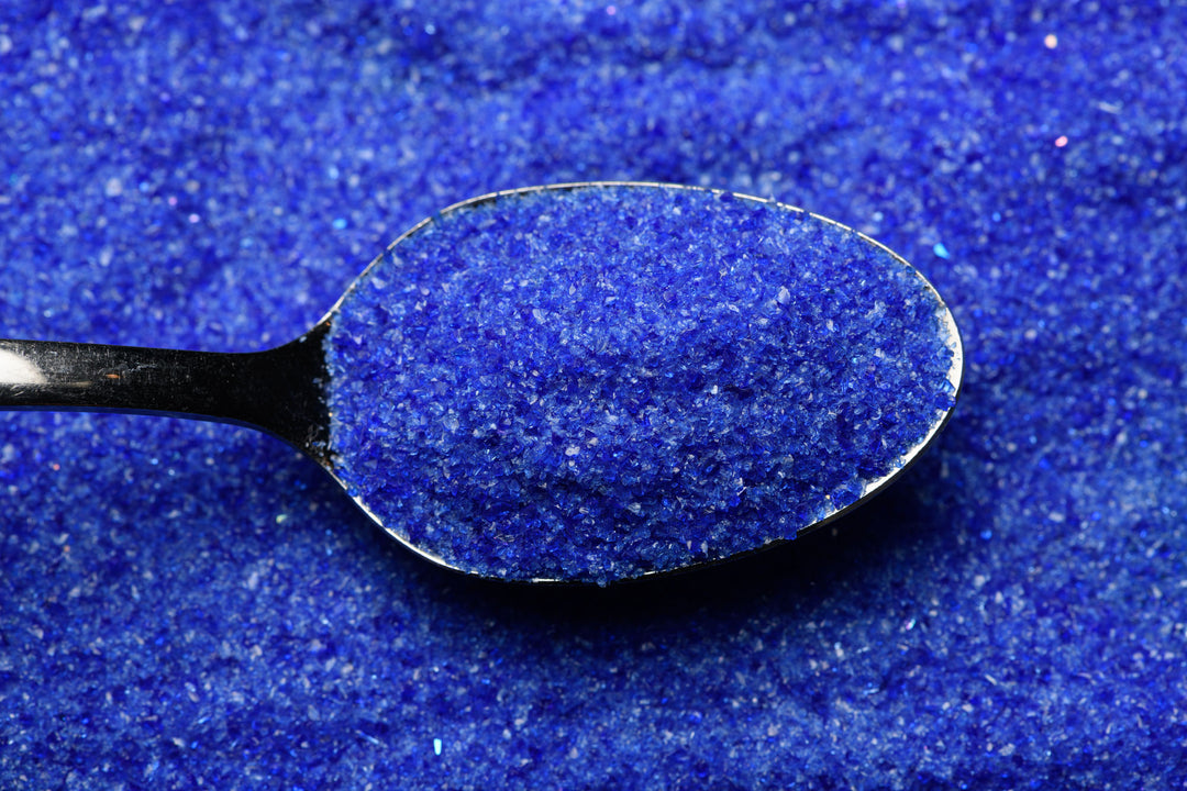 Wissmach Frit 96-20 Midnight Blue Translucent Fine 1lb Coefficient 96 For Fusing