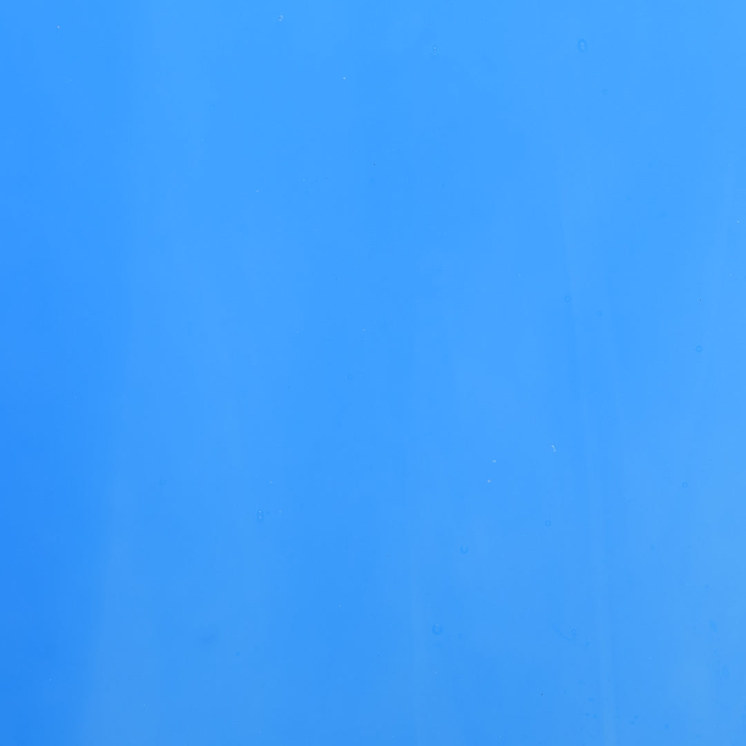 Wissmach Glass 96-27 Smooth Blue Blue Streaky Translucent SQFT Listing
