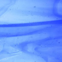Wissmach Glass 96-30 16x21 Midnight Blue Transparent/Crystal Fusible quarter stock sheet