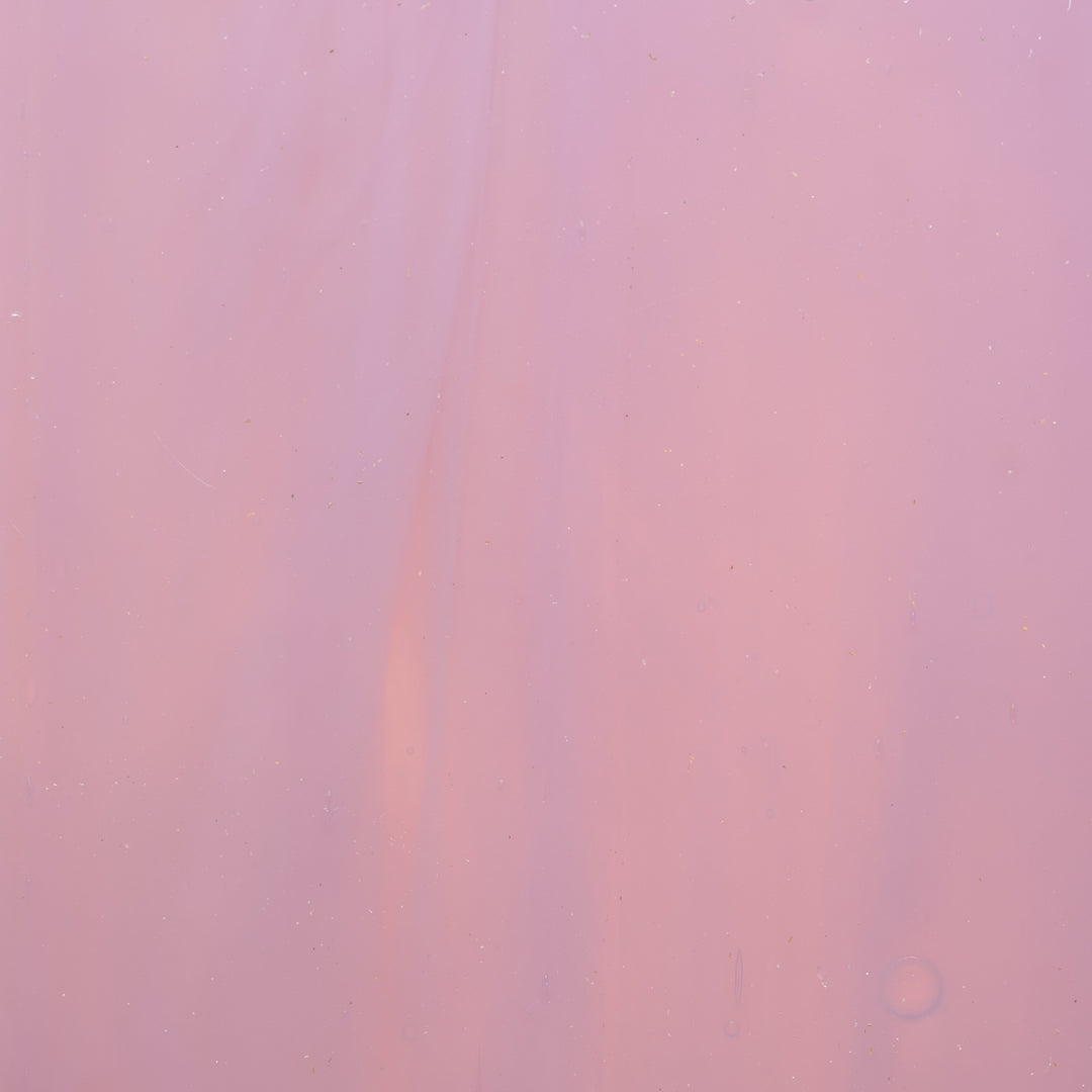 Wissmach Glass 96-31 Smooth Mauve Clear Streaky Translucent SQFT Listing
