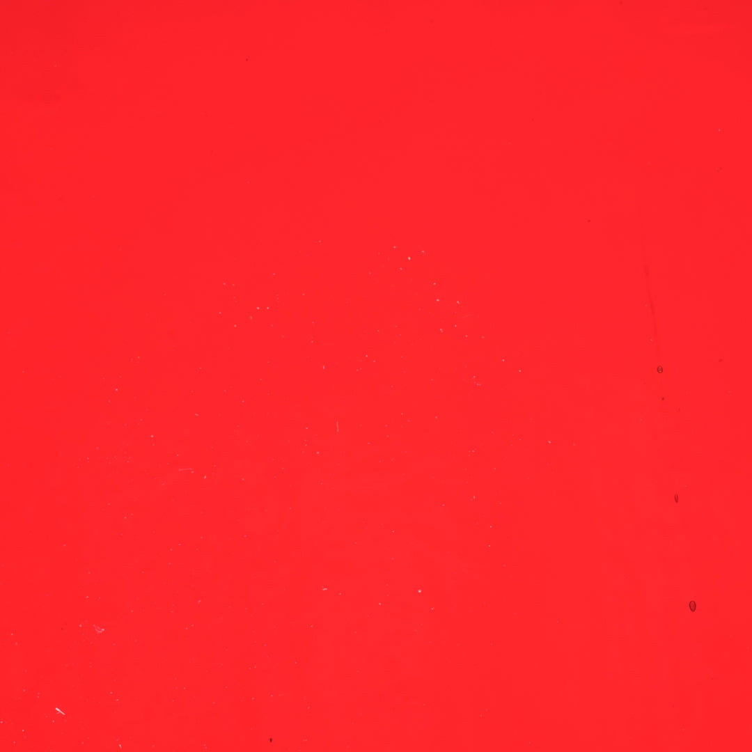 Wissmach Glass 96-51 Double Rolled Red Cathedral SQFT Listing