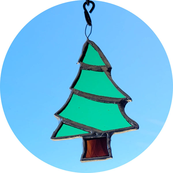 Stained Glass Christmas Tree