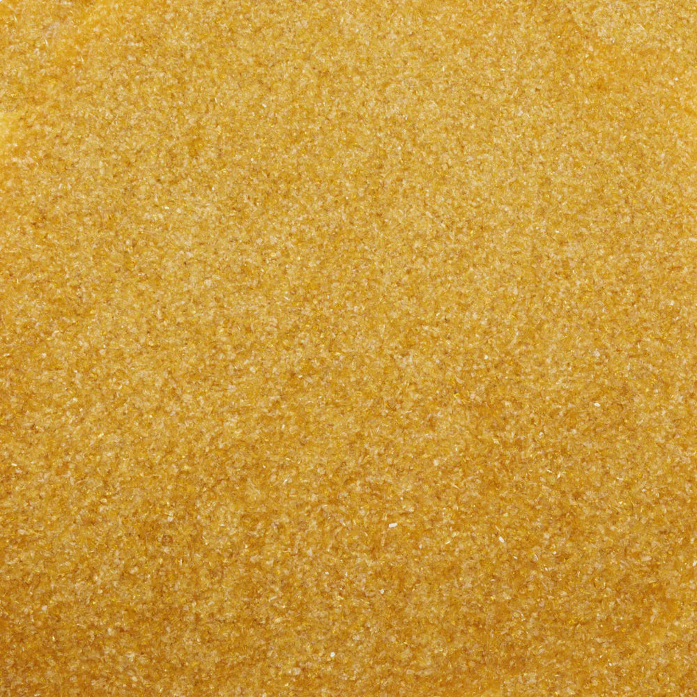 Oceanside Frit Fine Medium Amber Transparent (COE 96) 8.5 oz jar F2-1108-F-8