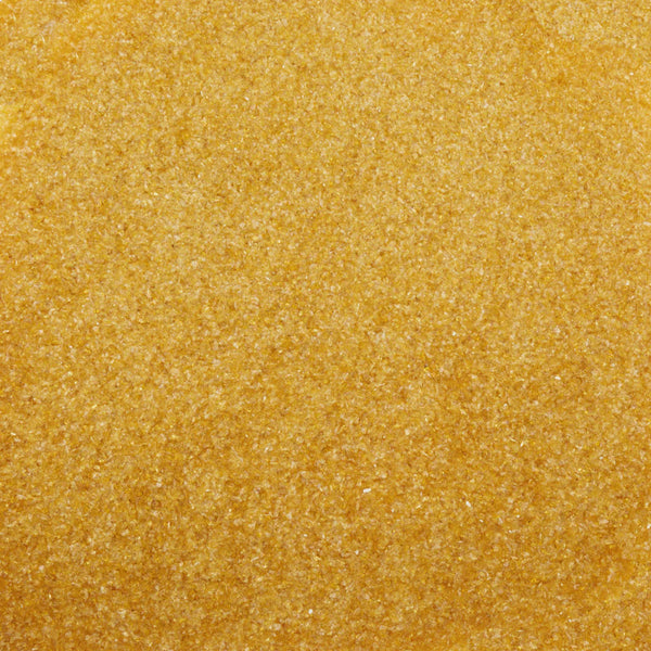 Oceanside Frit Fine Medium Amber Transparent (COE 96) 8.5 oz jar F2-1108-F-8