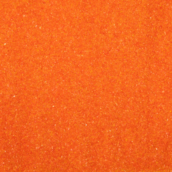 Oceanside Frit Fine Orange Transparent (COE 96) 8.5 oz jar F2-171-F-8