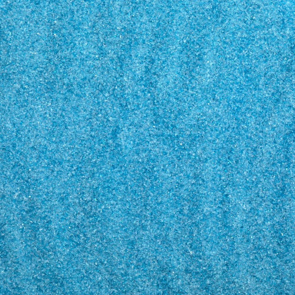 Oceanside Frit Fine Deep Aqua Transparent (COE 96) 8.5 oz jar F2-5333-F-8