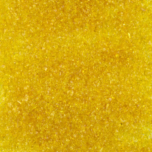 Oceanside Frit Medium Yellow Transparent (COE 96) 8.5 oz jar F3-161-F-8