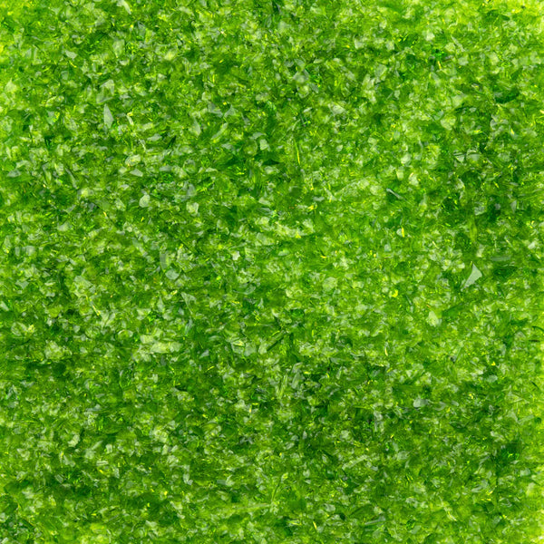 Oceanside Frit Medium Moss Green Transparent (COE 96) 8.5 oz jar F3-5262-F-8