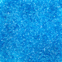 Oceanside Frit Medium Blue Topaz Transparent (COE 96) 8.5 oz jar F3-5332-F-8