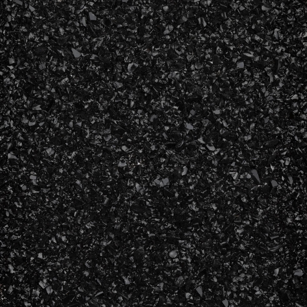Oceanside Frit Medium Black (COE 96) 8.5 oz jar F3-56-F-8