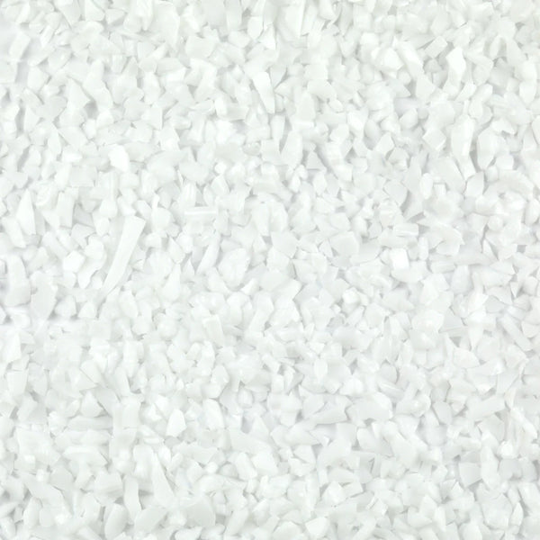 Oceanside Frit Coarse White Opal (COE 96) 8.5 oz jar F5-200-F-8