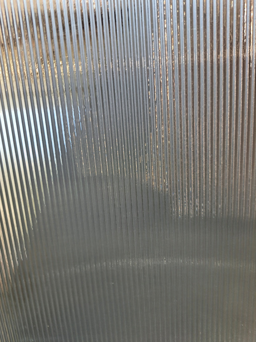 Square Reeded Glass Sheet Architectural Glass THIN REEDED SGG 32x42 full stock sheet – Cavallini ...