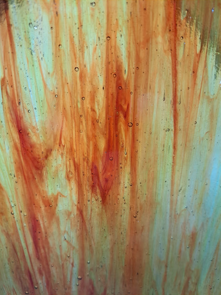 Wissmach Glass 25 LL 32x21 Saffron half stock sheet