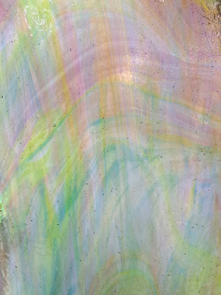 Wissmach Glass 264 LL 32x21 Spring Bud half stock sheet