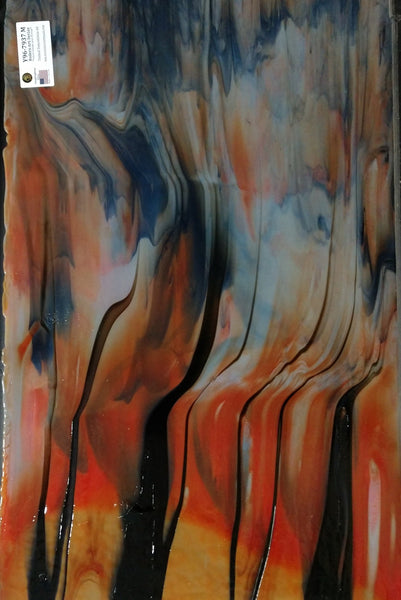 Youghiogheny Glass Y96-7937 12x12 Modern Art C sixth stock sheet BIN A25