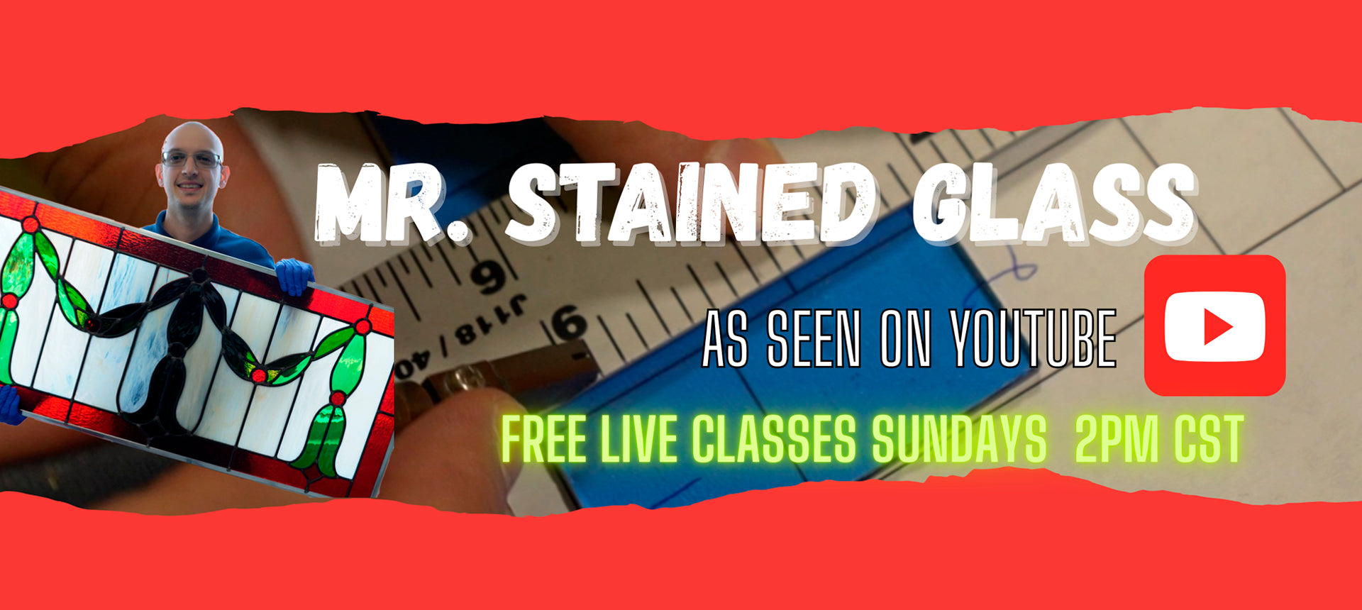 Stained Glass Mastery Banner