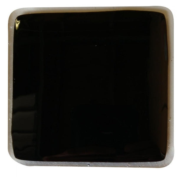 Youghiogheny Glass Y96-737 12x12 Jet Black sixth stock sheet BIN A18