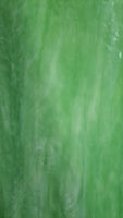 Wissmach Glass VM 191 28x35 Opalescent Medium Green White Mottle full stock sheet