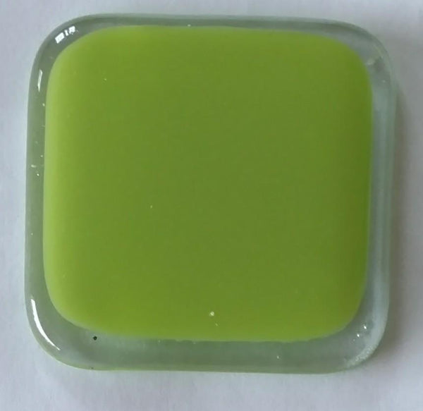 Youghiogheny Glass Y96-4500 12x12 Lime Green sixth stock sheet BIN A19