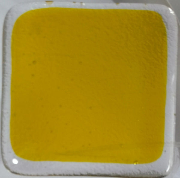 Youghiogheny Glass Y96-500 12x12 Yellow sixth stock sheet BIN A23