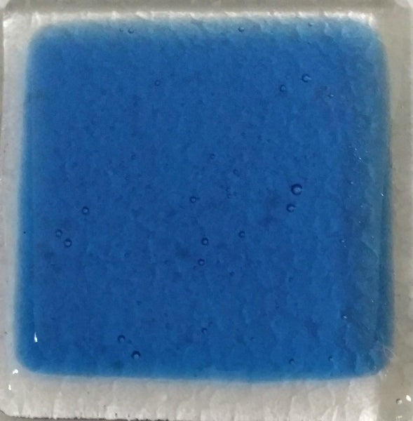 Youghiogheny Glass Y96-667 12x12 True Blue sixth stock sheet BIN A17