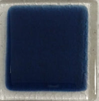 Youghiogheny Glass Y96-670 12x12 Navy Blue sixth stock sheet BIN A17