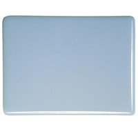 Bullseye Glass 0108-30F 17.5x20 Powder Blue half stock sheet