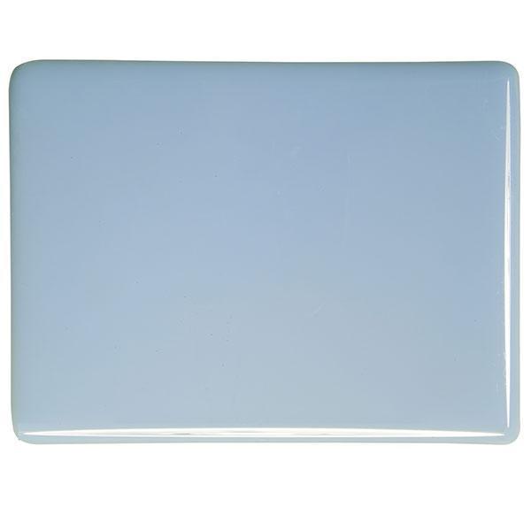 Bullseye Glass 0108-50F 17.5x20 Powder Blue thin half stock sheet